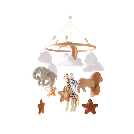 Nebulaxa™ Forest Animal Clouds Stars Crib Mobile